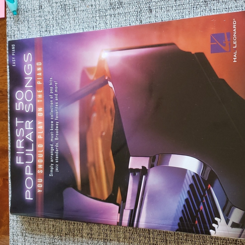 Hal Leonard Easy Piano First 50 Popular Songs NEW